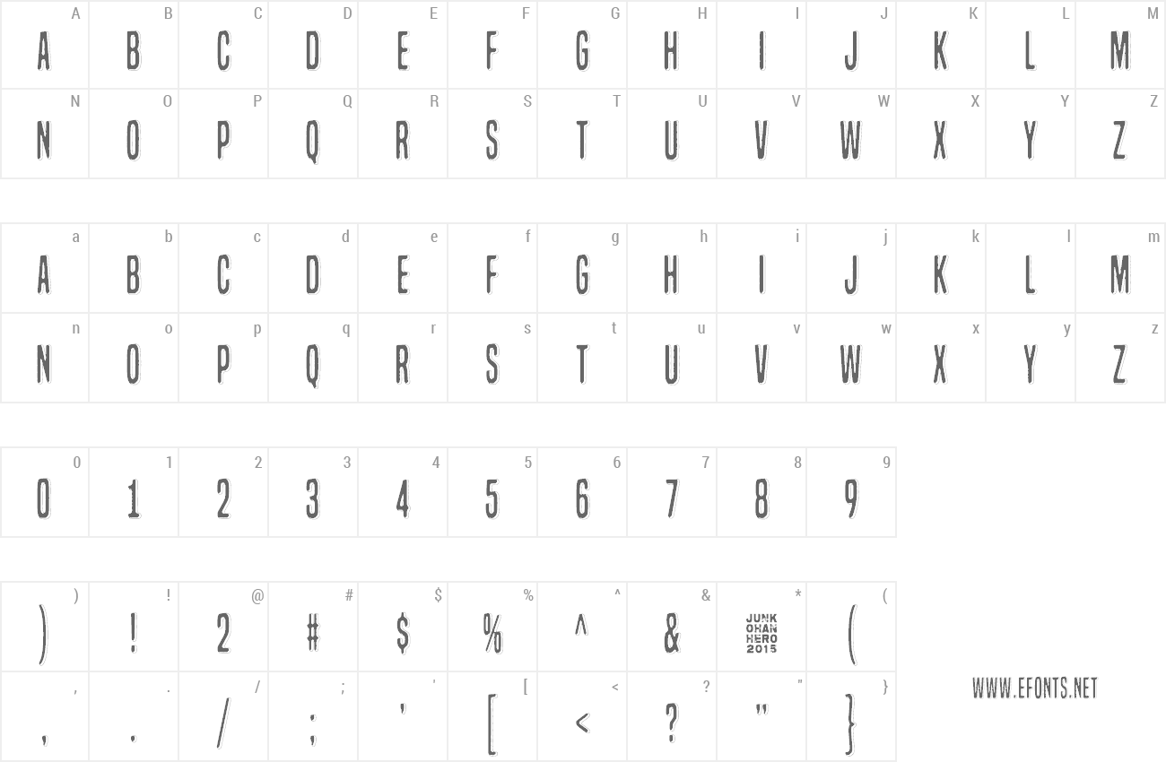 Font Lazy Opossum preview